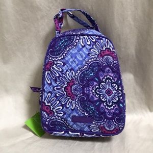 Vera Bradley Lunch Bunch Lilac Tapestry